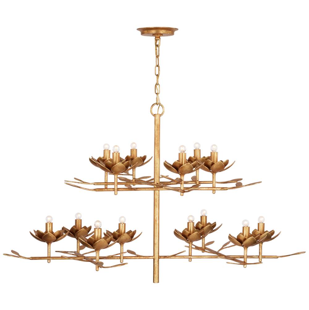 Visual Comfort Signature Collection Clementine 53'' Tiered Chandelier