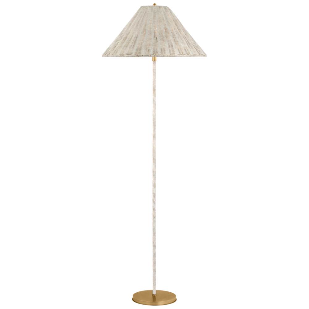 Visual Comfort Signature Collection Wimberley Medium Wrapped Floor Lamp