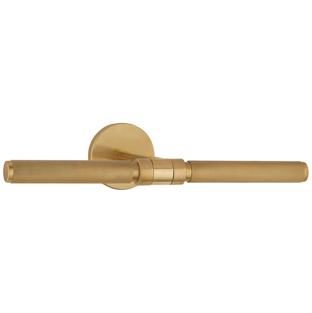 Visual Comfort Signature Collection Barrett 18'' Picture Light in Natural Brass