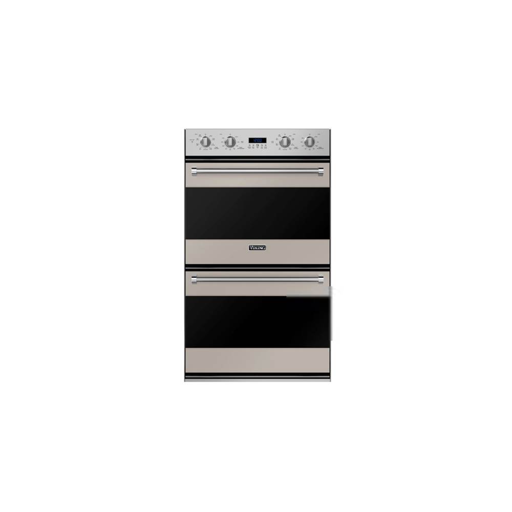 Viking 30''W. Double Electric Thermal-Convection Oven-Pacific Grey
