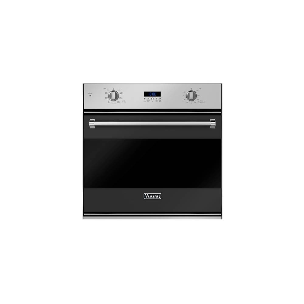 Viking 30''W. Single Electric Thermal-Convection Oven-Cast Black