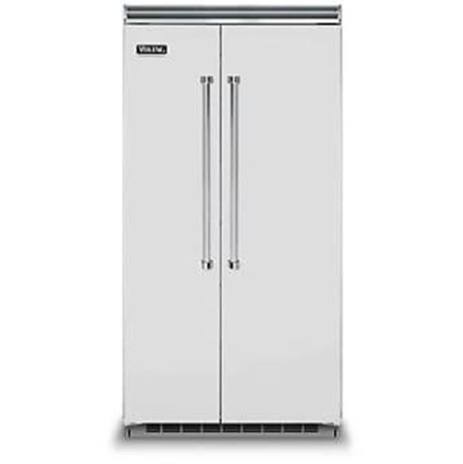 Viking 42''W. BI Side-by-Side Refrigerator/Freezer-Stainless