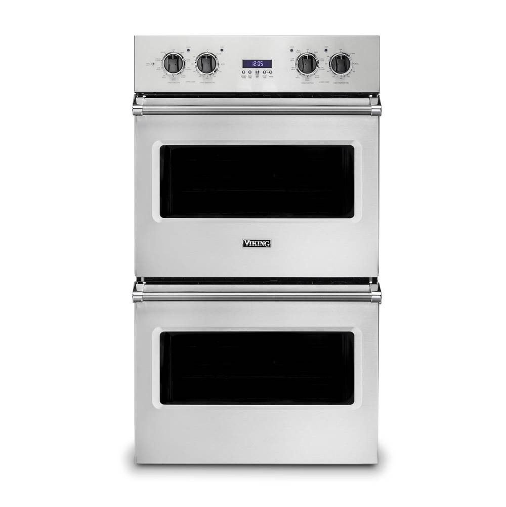 Viking 30''W. Electric Double Thermal Convection Oven-Stainless