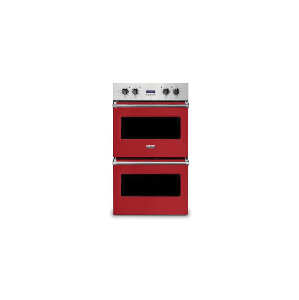 Viking 30''W. Electric Double Thermal Convection Oven-San Marzano Red