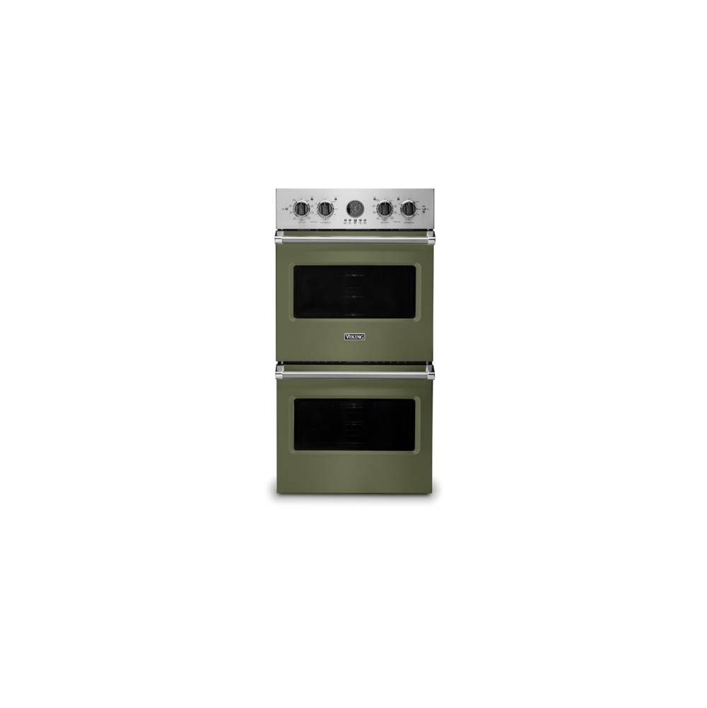 Viking 27''W. Electric Double Thermal Convection Oven-Cypress Green