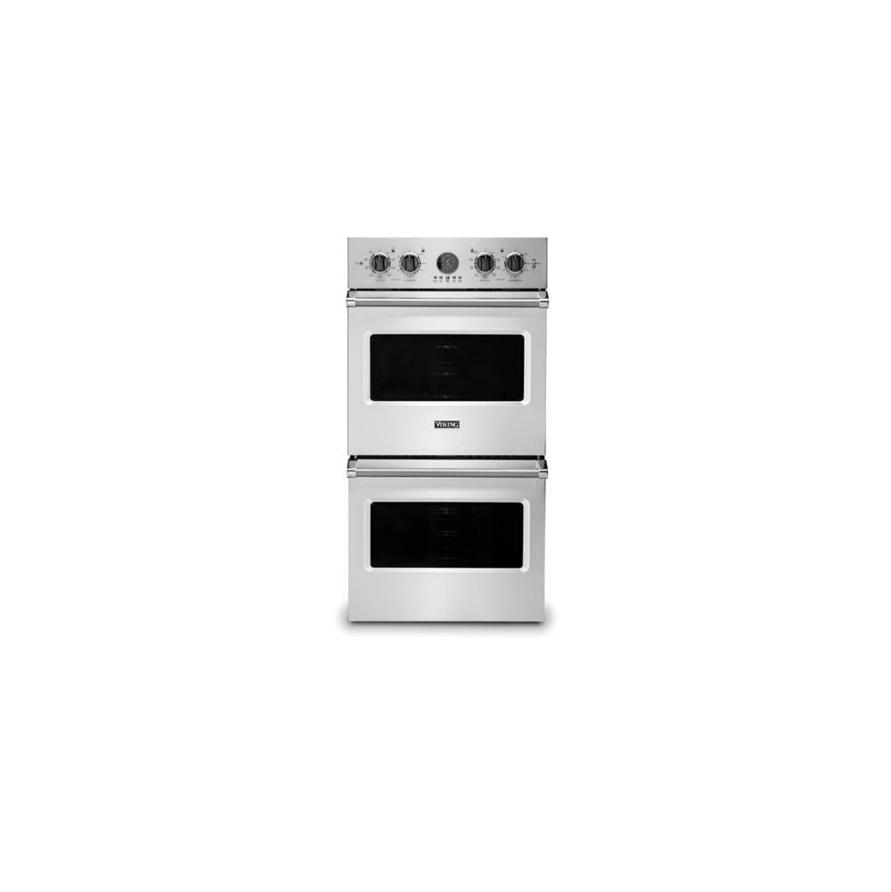 Viking 27''W. Electric Double Thermal Convection Oven-Frost White