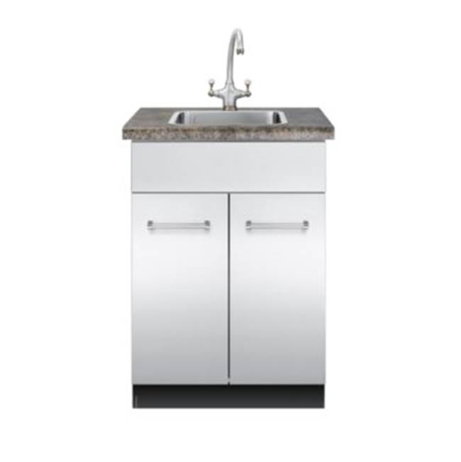 Viking 30''D./24''W. Outdoor Sink Base Cabinet-Stainless