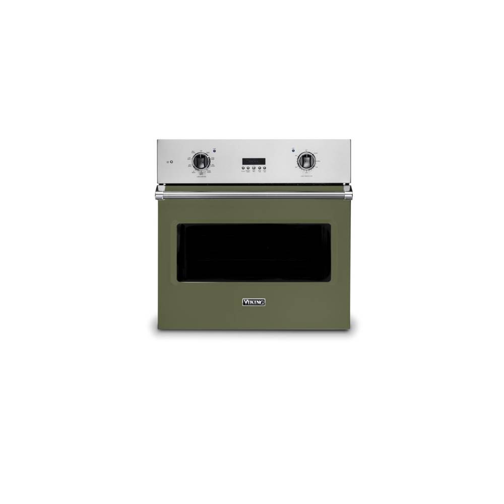 Viking 30''W. Electric Single Thermal Convection Oven-Cypress Green