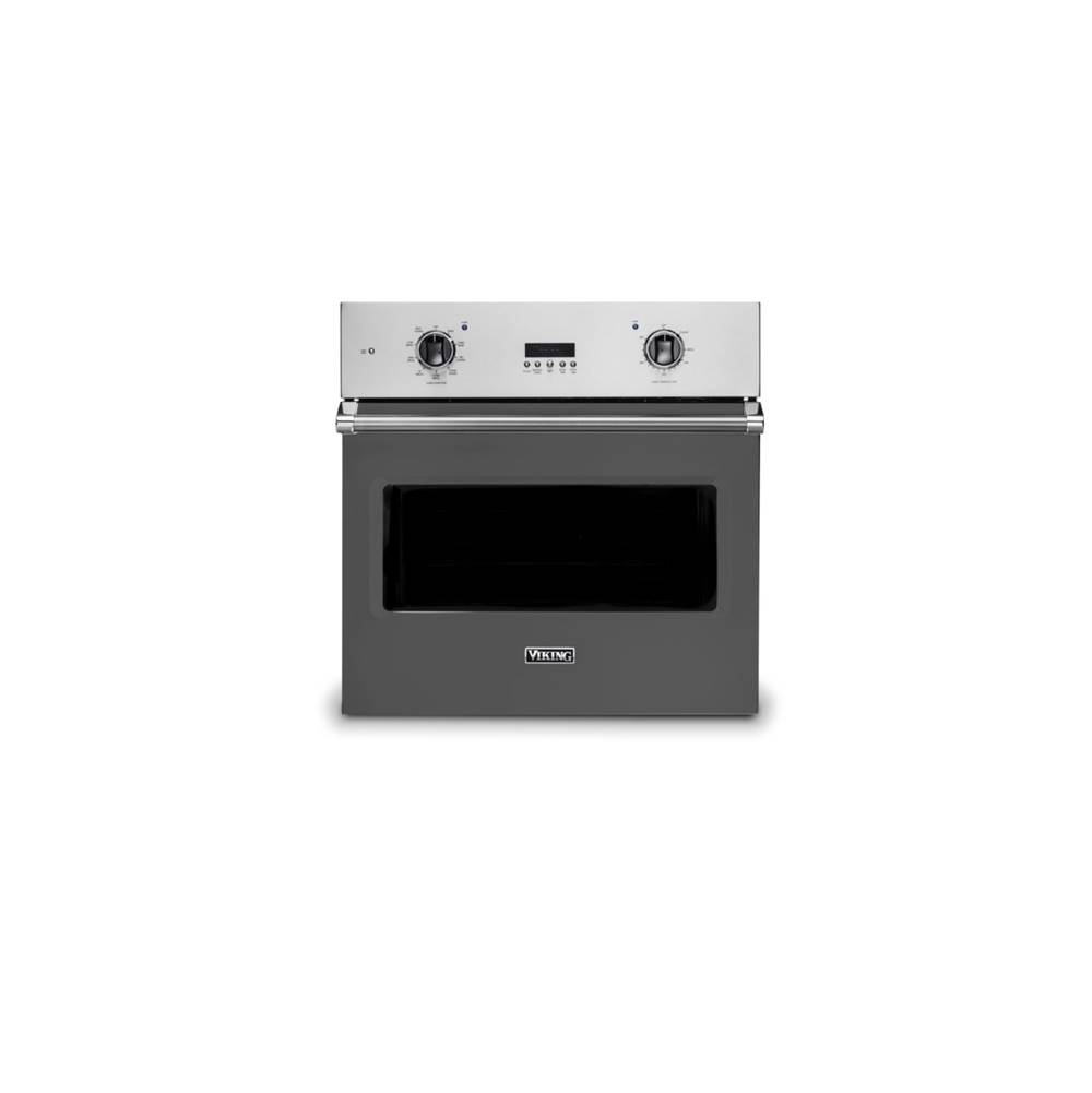 Viking 30''W. Electric Single Thermal Convection Oven-Damascus Grey