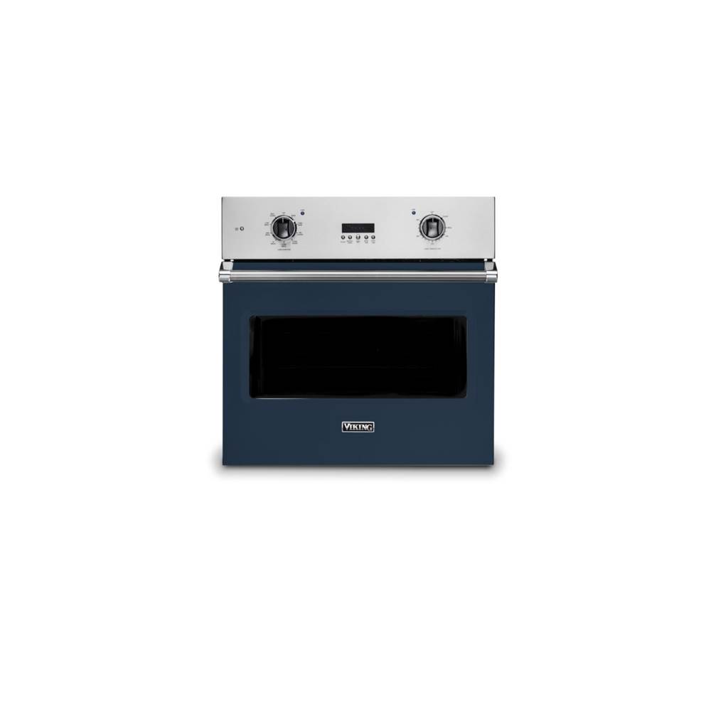 Viking 30''W. Electric Single Thermal Convection Oven-Slate Blue