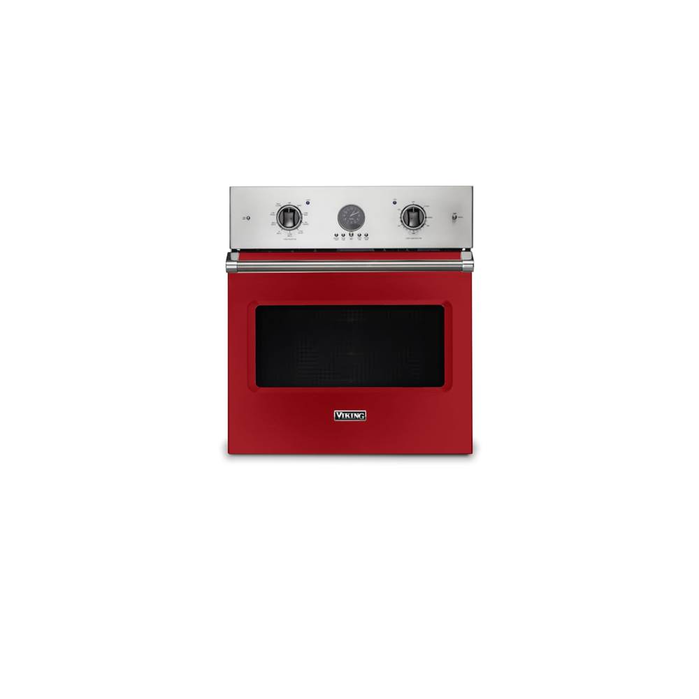 Viking 27''W. Electric Single Thermal Convection Oven-San Marzano Red