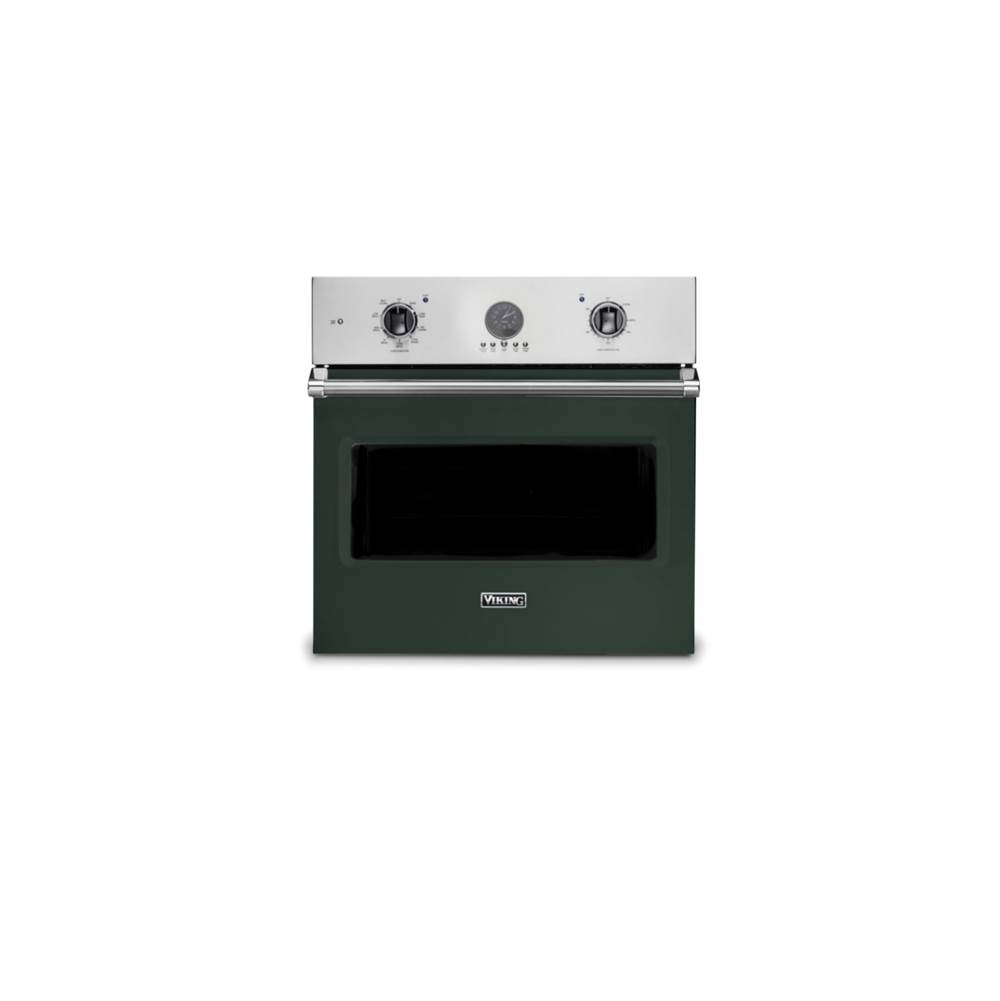 Viking 30''W. Electric Single Thermal Convection Oven-Blackforest Green