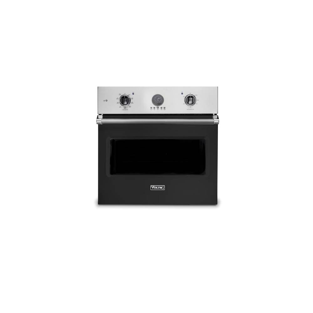 Viking 30''W. Electric Single Thermal Convection Oven-Cast Black