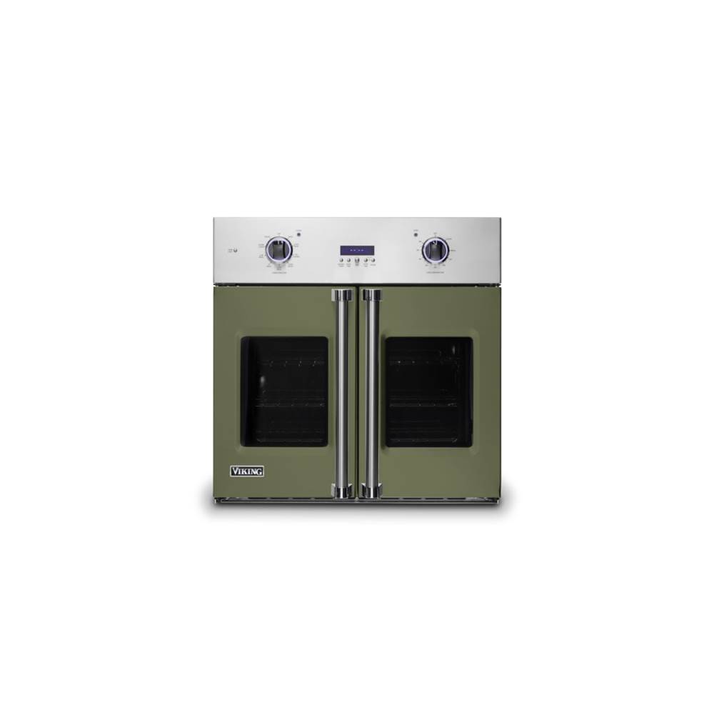 Viking 30''W. French-Door Single Built-In Electric Thermal Convection Oven-Cypress Green