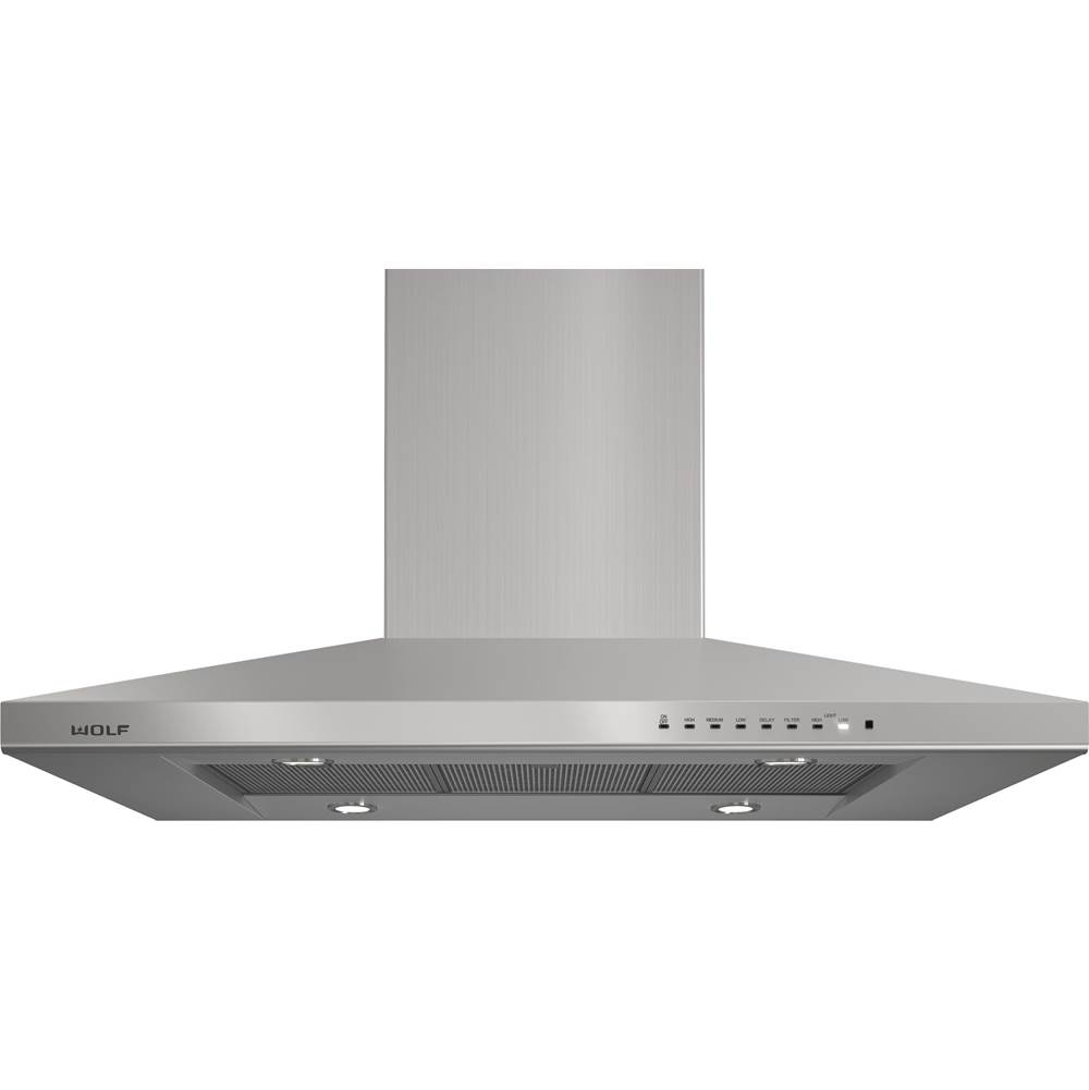 Wolf 42'' Cooktop Island Hood / Stainless