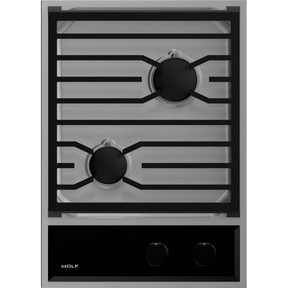 Wolf 15'' Transitional Framed, Gas Cooktop, Ss, Ng