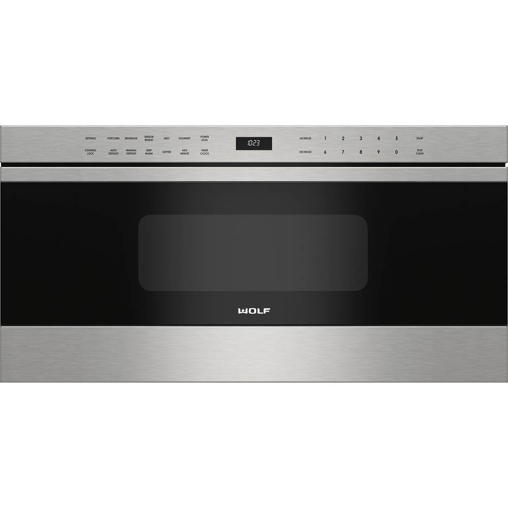 Wolf 30'' Microwave, Drawer, Transitional, Ss