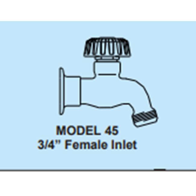 Woodford Manufacturing Model 45 - 3/4in. Female Inlet