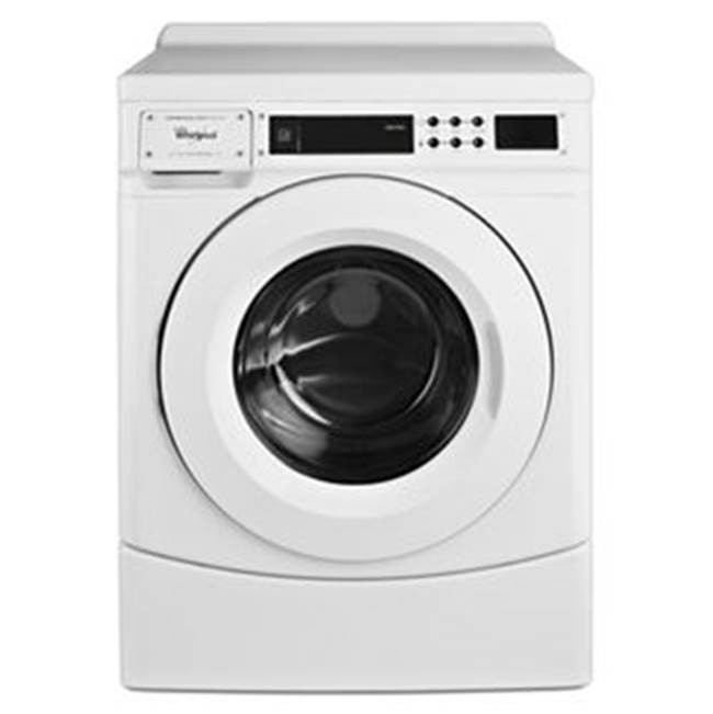 Whirlpool 27'' Commercial High-Efficiency Energy Star-Qualified Front-Load Washer, Non-Vend