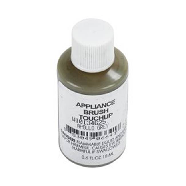 Whirlpool Touch Up Paint: 0.6-Oz Paint Bottle W/Brush, Color Spec-966881, Color- Apollo Grey
