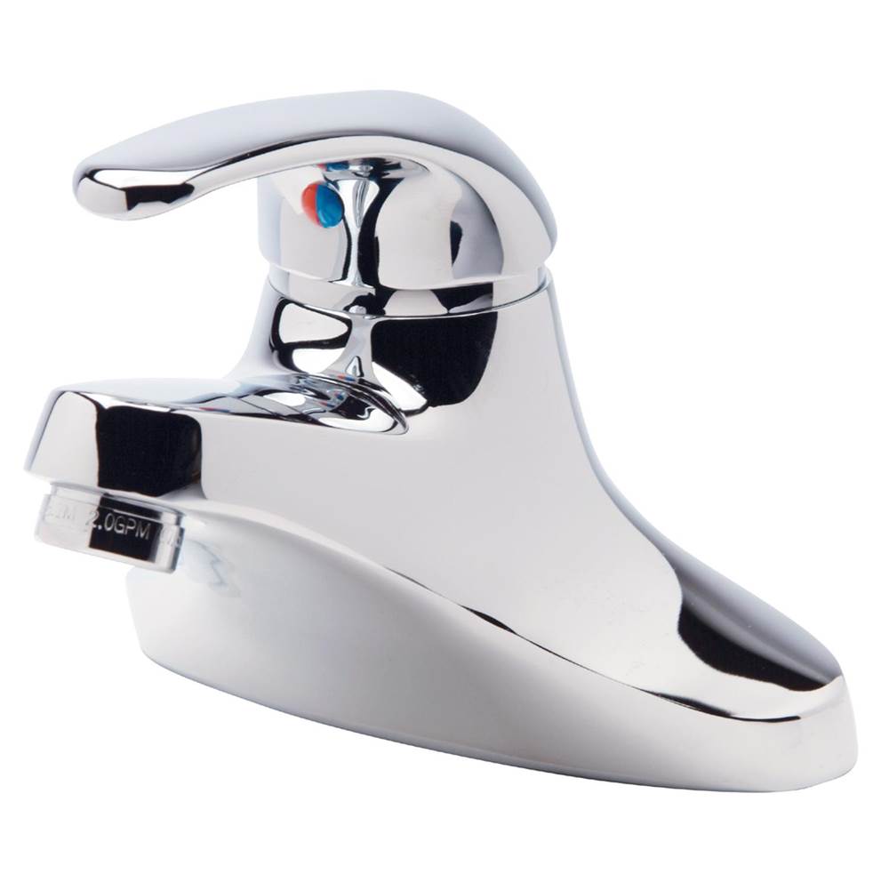 Zurn Industries AquaSpec® 4'' Centerset Single-Control Faucet, 4 3/4'' Spout, 2.2 gpm Aerator, Lever Handle