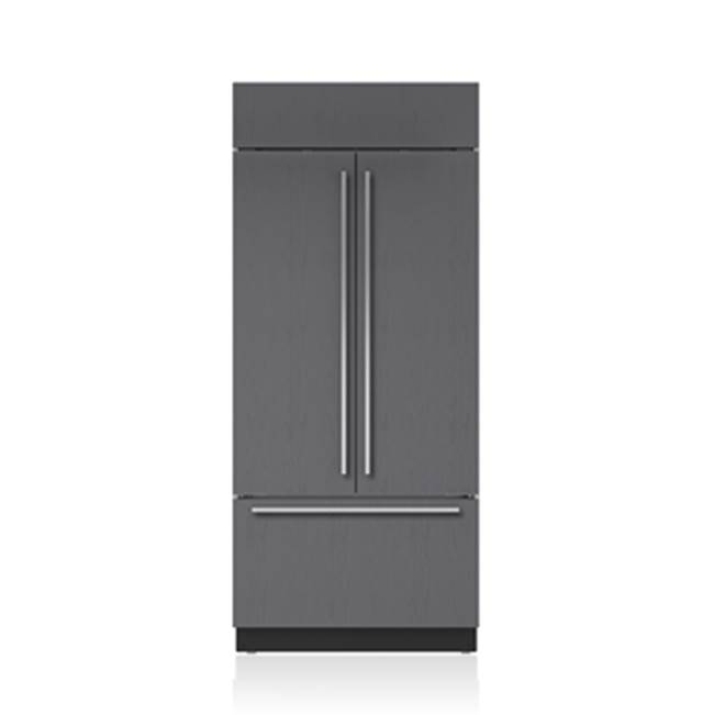 Subzero 36' Classic French Door Refrigerator/Freezer with Internal Dispenser - Panel Ready