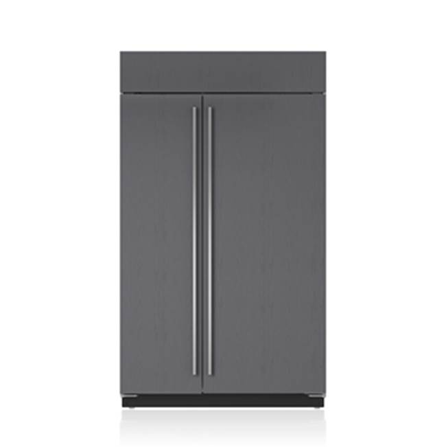 Subzero 48' Classic Side-by-Side Refrigerator/Freezer with Internal Dispenser - Panel Ready
